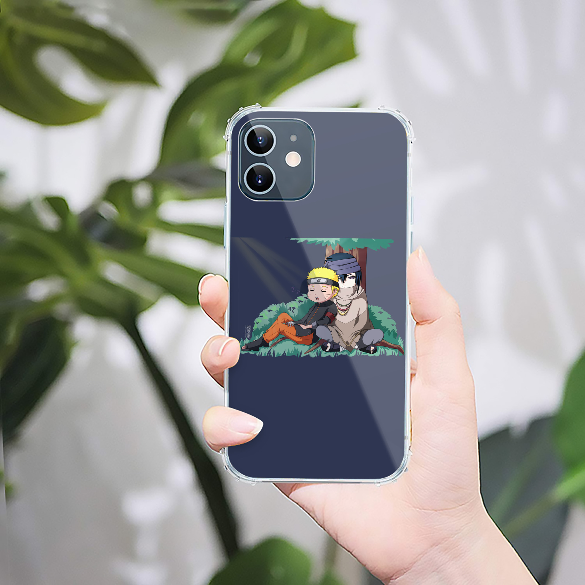 （画像用） NARUTO -ナルト- うずまき ナルト Uzumaki Naruto 【iPhone 12シリーズ対応】透明スマホケース（クリアソフトケース）